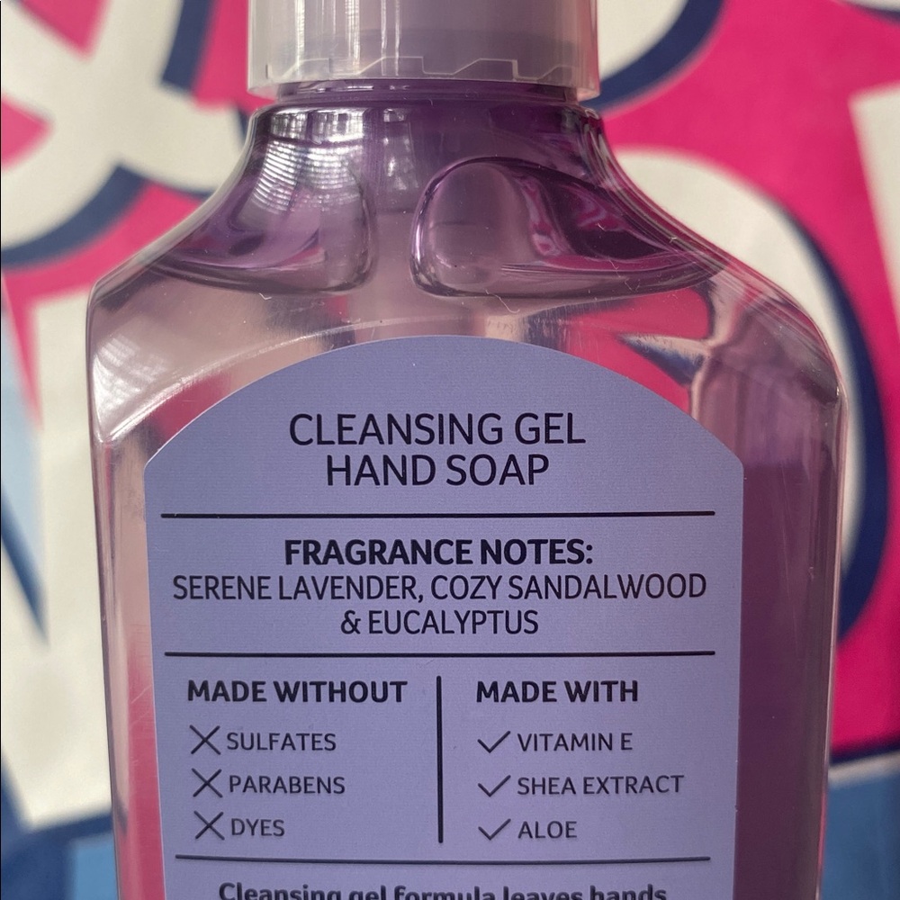 LAVENDER CLOUD/LAVENDER & PINE Cleansing Gel Hand Soap 2 Pack - Picture 3 of 5